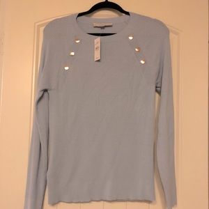 LOFT NEW blue lightweight sweater